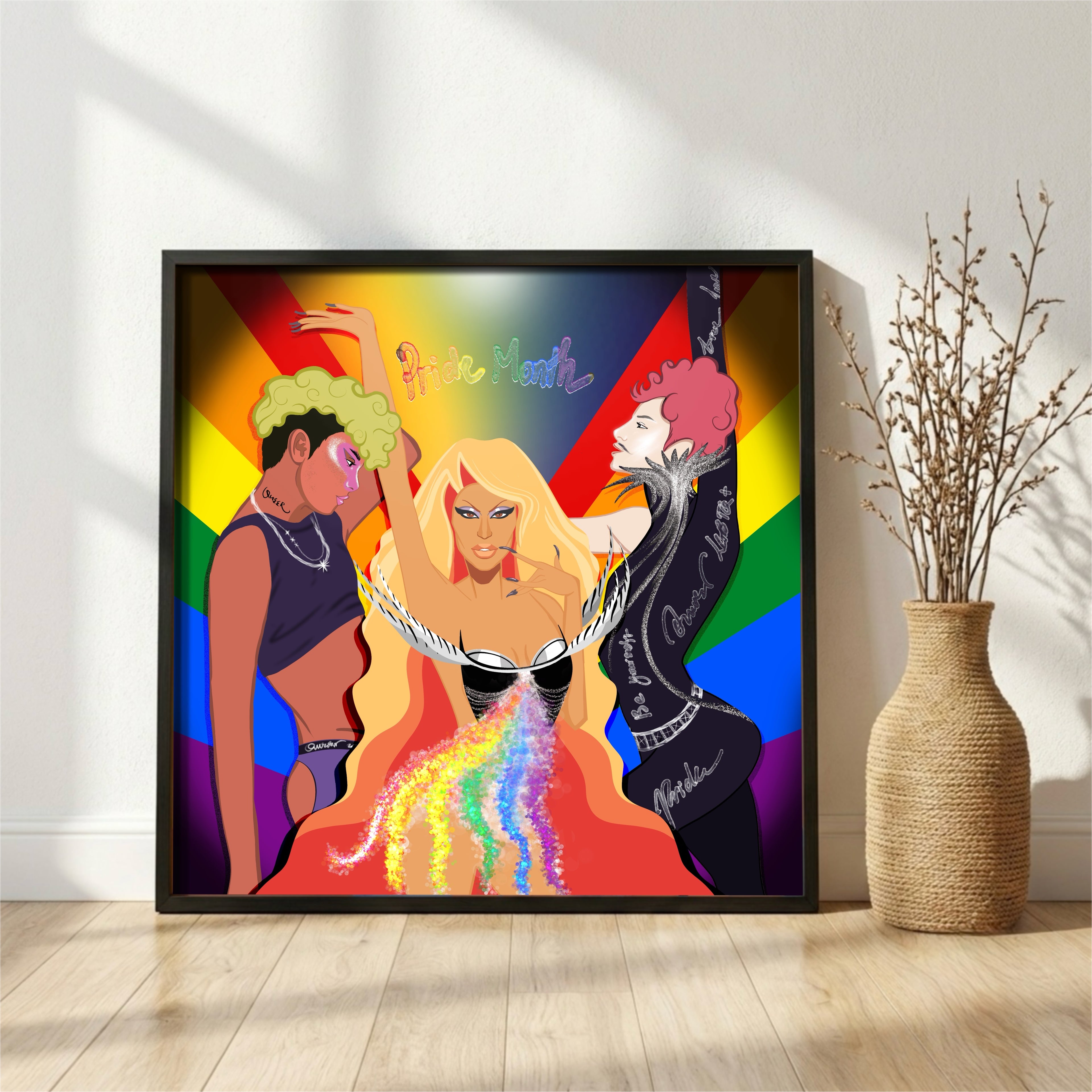 Let’s Dance - Digital Wall Art Print | JH