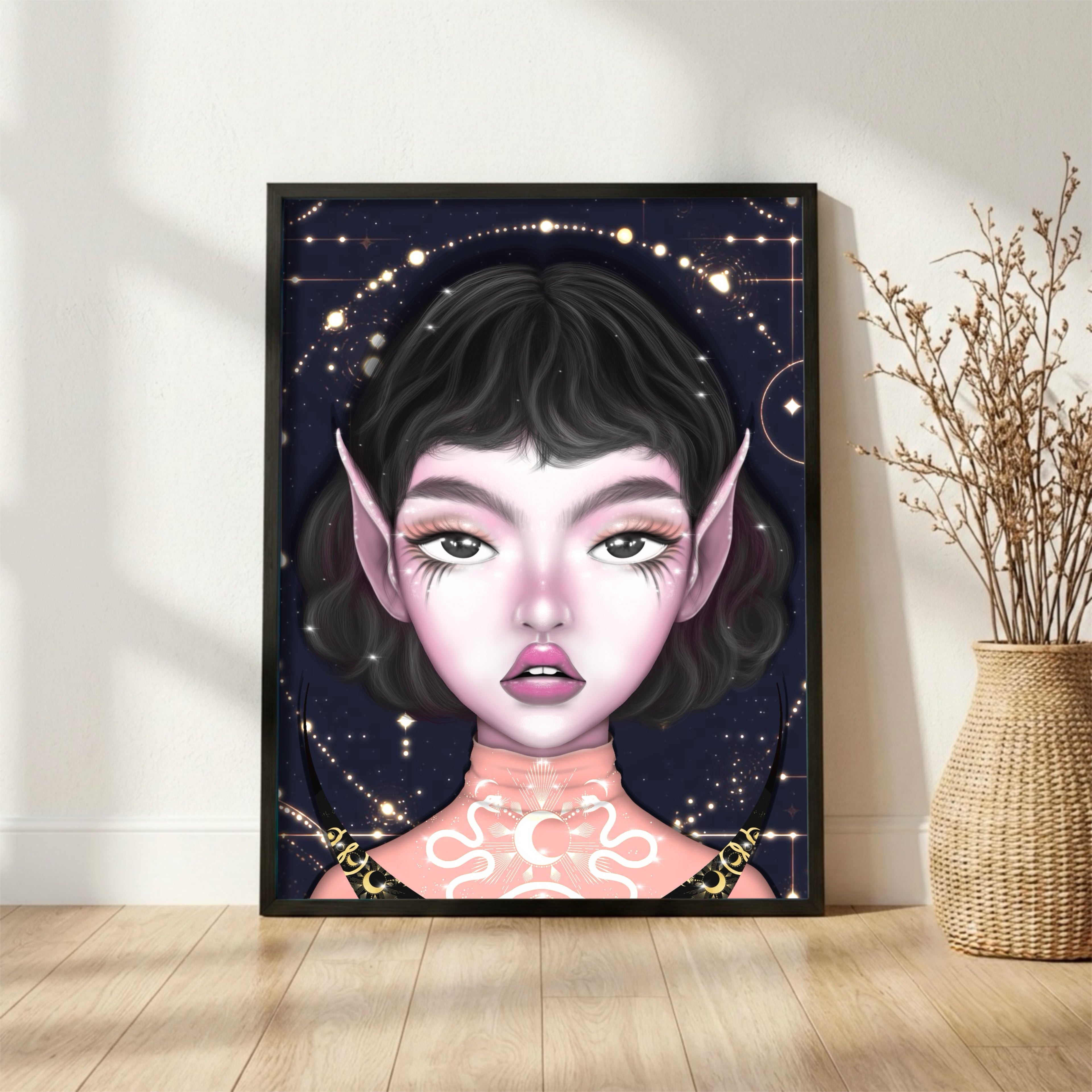 Vulcan Nocturne - Digital Wall Art Print | JH